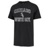 47 MLB Men's Union Arch Franklin Team Color Primary Logo Word Mark Short Sleeve T-Shirt - Chicago White Sox Black Small view 1