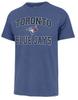 47 MLB Men's Union Arch Franklin Team Color Primary Logo Word Mark Short Sleeve T-Shirt - Toronto Blue Jays Blue XX-Large view 1
