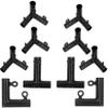 Aoneky 1 in DIY Golf Frame Corner Kit for 10x10x10ft Practice Golf Cage Net - Fits 3/4" EMTs view 1