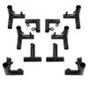 Aoneky 1 in DIY Golf Frame Corner Kit for 10x10x10ft Practice Golf Cage Net - Fits 3/4" EMTs view 3