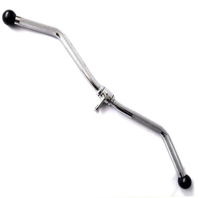 LKP Cable Machine Attachment LAT Pull Down Bar Revolving Curl Bar Tricep Bicep Push Down Bar Fitness Non-Slip Handle Gym Equipment Accessories
