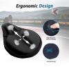 Bicycle Seat Cushion, HUIOK Wide Gel Exercise Bike Seat Cushion for Women Men Comfort,Fits Spin,Stationary and Cruiser Bikes,Indoor Outdoor Cycling,Water Dust Resistant Cover Included view 2