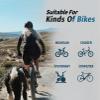 Bicycle Seat Cushion, HUIOK Wide Gel Exercise Bike Seat Cushion for Women Men Comfort,Fits Spin,Stationary and Cruiser Bikes,Indoor Outdoor Cycling,Water Dust Resistant Cover Included view 3