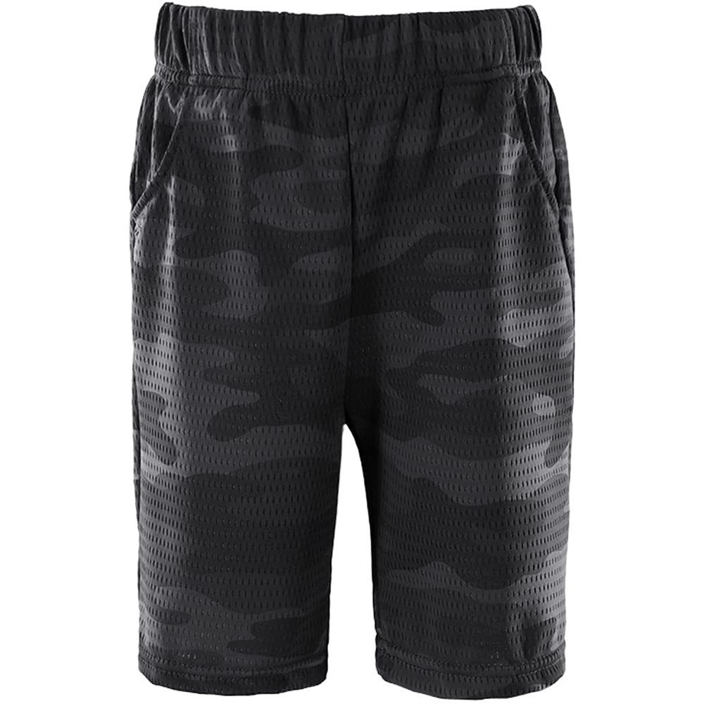 KISBINI Boys Athletic Shorts with Pockets Sport Active Camo Shorts Grey 6