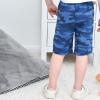 KISBINI Boys Athletic Shorts with Pockets Sport Active Camo Shorts Blue 4T view 2