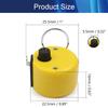 Aicosineg Plastic Handheld 4 Digit Numbers Counter 46x 32mmLxW Display Tally Click Counter for Office Table Desk Playground Yellow 1pcs view 2