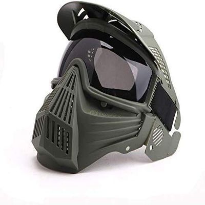 Airsoft Full Face Mask-Tactical Mask CS Survival Game Paintball Role Playing Movie Props Scary Skull Mask