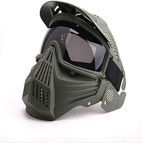 Airsoft Full Face Mask-Tactical Mask CS Survival Game Paintball Role Playing Movie Props Scary Skull Mask