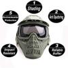 Airsoft Full Face Mask-Tactical Mask CS Survival Game Paintball Role Playing Movie Props Scary Skull Mask view 4