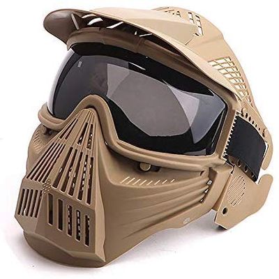 Airsoft Full Face Mask-Tactical Mask CS Survival Game Paintball Role Playing Movie Props Scary Skull Mask