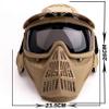 Airsoft Full Face Mask-Tactical Mask CS Survival Game Paintball Role Playing Movie Props Scary Skull Mask view 3