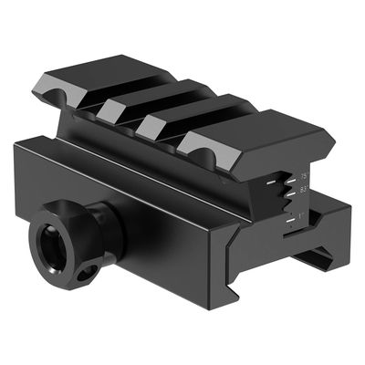 Feyachi TRM10 Adjustable Height Picatinny Rail Riser Mount, 3 Slots Optic Riser Mount for Red Dot Sight