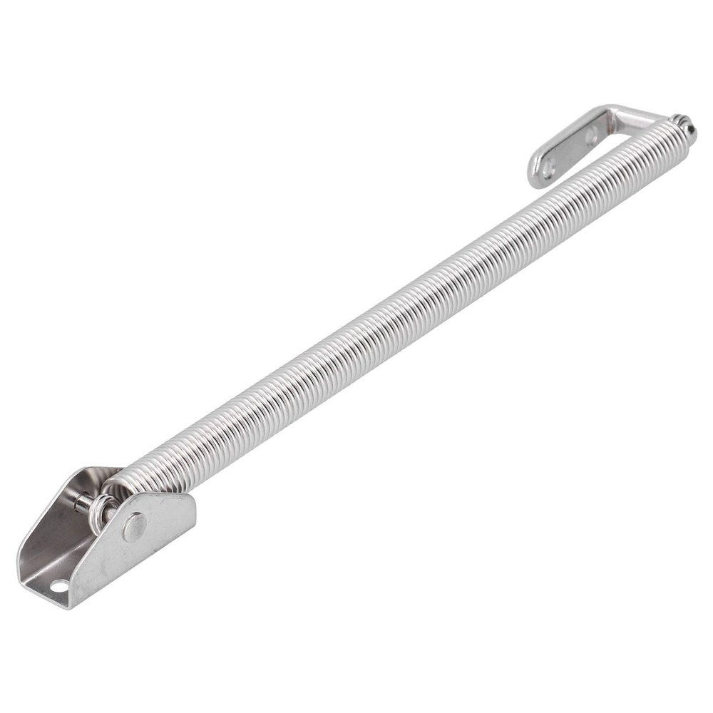 10-1/4in Stainless Steel Cabin Door Grip Hatch Holder Adjuster Lid Support Spring for Marine Boat Yacht