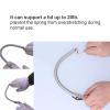10-1/4in Stainless Steel Cabin Door Grip Hatch Holder Adjuster Lid Support Spring for Marine Boat Yacht view 3