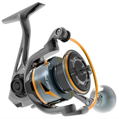 Tempo Persist Fishing Reels, Freshwater and Saltwater Spinning Reel, with Harder GV-5H Rotor, 7 + 1 Sealed Ball Bearing, Max Drag up to 30.9 LBs, Corrosion Resistant Fishing Reel, black