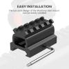 Feyachi Picatinny Riser Mount, 0.95 inch 5 Slots Riser Mount for Red Dot Sight view 4