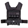 Driven | 35lb Black Weight Vest | Adjustable Removable Weights | Calisthenics Fitness Body Training 1000D Nylon view 1