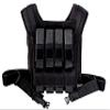 Driven | 35lb Black Weight Vest | Adjustable Removable Weights | Calisthenics Fitness Body Training 1000D Nylon view 3
