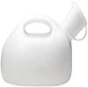 qiuqiu 2000ML Portable Unisex Urine Bottle for Female, Elderly and Children Travel Camping, Plastic PE Material Urinal Toilet-White view 1