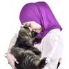 Silk Story Handmade Nur Girls Kids 1 piece Amira Practical Hijab Headscarf Instant Scarf Cotton Jersey Comfort Headwear (Bright Purple), Free Size view 1