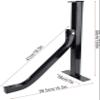 qiuqiu Punching Bag Bracket - Punching Bag Brackets Steel Heavy Duty Punching Bag Punching Bag Wall Bracket Mount Hanging Stand Accessories view 4