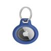 Belkin Apple AirTag Secure Holder with Key Ring - Durable Scratch Resistant Case With Open Face & Raised Edges - Protective AirTag Keychain Accessory For Keys, Pets, Luggage, Backpacks - Blue view 1