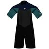Rip Curl Omega 1.5mm Short Sleeve Womens Wetsuit UK 8 Reg Green view 1