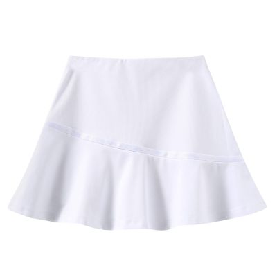 GRANDWISH Girls Sport Skort, Girls Athletic Performance Skort for Golf, Tennis, Running, White 10