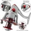 HNGM Fishing reel 1000-6000 Fishing Reel, Folding Rocker Spinning Wheel, Fishing Reel, Right Fishing Reel, Left Rotating Fishing Reel, Aluminum Alloy Wire Cup (Spool Capacity : 3000 Series) view 3