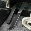HUAAO 10.3 Japanese Style Katana, Fixed Blade Knife with VG10 Damascus Steel Blade and Ebony handle, Suitable for Camping Hunting Tactical Army Survival view 3