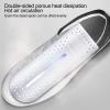 110-240V Shoe Dryer Boot Dryer Travel Shoe Dryers Warmer Foot Dryer Winter Household for Family Drying Eliminate Damp & Odor for Shoes Dormitory Shoes Dryer(white) view 4