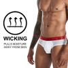 SKYSPER Men's Jockstrap Athletic Supporter Jock Straps Male Underwear view 3
