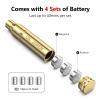 MidTen Green Laser Bore Sight 223 5.56mm, 30-300 Yards Sighting Range Green Laser Boresighter with 4 Sets of Batteries view 2