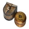 Nautical Brass Marine Pocket Compass With Leather Case Beautiful Gift view 1