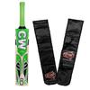 CW League 20-20 Kashmir Willow Cricket Bat Unisex Junior Size 3 - Full Size Bat Short Handle view 1