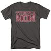 Temple University Official Mom Unisex Adult T-Shirt, Charcoal, 5X-Large view 1