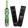 CW League 20-20 Kashmir Willow Cricket Bat Unisex Junior Size 3 - Full Size Bat Short Handle view 1