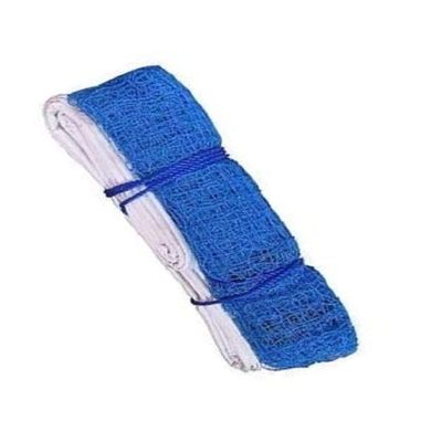 AINS Badminton Net (Cheap Quality) with Nylone Border (One Side) for Regular Play/Street Play/Indoor Play. (Model : 100, Standard)