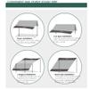 Vinson meshif Family Camping and Beach Shade with 2P Steel Poles, Pop Up Beach Tent with Carrying Bag 118 x118 inch view 4