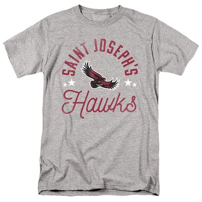 Saint Joseph's University Official Hawks Unisex Adult T-Shirt, Hawks, 5X-Large