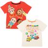 CoComelon Nico Nina Cody Infant Baby Boys 2 Pack T-Shirts Red/White 24 Months view 3