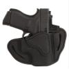 1791 Gunleather G43 Optic Ready Holster, OWB CCW G43 Leather Gun Holster for Belts. Compatible/Replacement for Glock 43, Ruger LC9, SR22, SR1911, Sig P238, P365 and Kimber Micro Stealth Black view 1