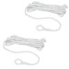 2 Pack Spliced Polyester Mooring Line 16mm x 10m Boat Dock Line Rope Warp view 1