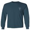 0066. Mother Gift I'm a Nurse RN Nurse Registered Men's Long Sleeve t Shirt (Indigo Blue X-Large) view 1