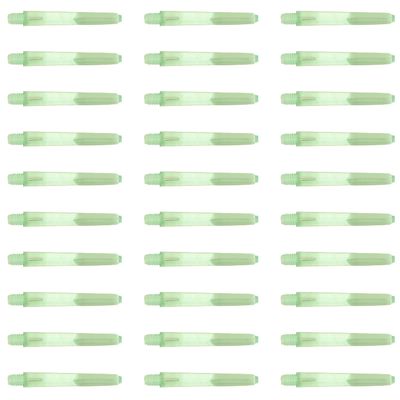 5 Colors Choose 10 Sets (30 Pieces) 2BA Nylon Shaft PC Shaft Dart Accessories Short Size 35mm (Green)