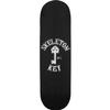 Skeleton Key Key Logo Skateboard Deck -8.0 Black - Assembled AS Complete Skateboard view 1