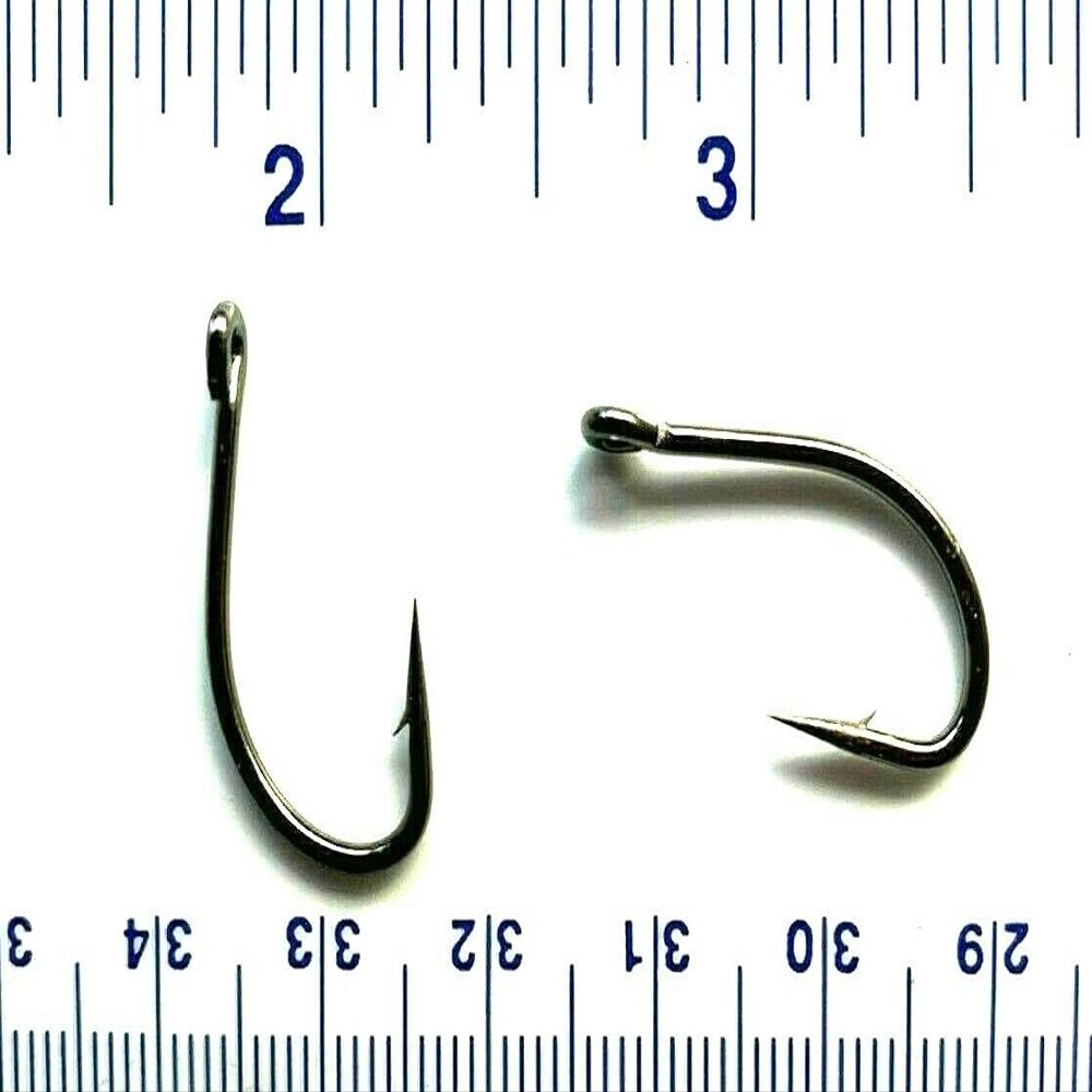 1000 Gerry's Tackle 9174 2X Strength Flyliner O'Shaughnessy Live Bait Hooks Size 1 - Bulk