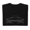 1967 Chevy II Nova Classic Car Short-Sleeve Unisex T-Shirt Black view 4