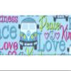 Country Brook Design - Love and Peace Polyester Webbing (1 1/2 Inch, 20 Yards) view 3