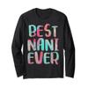 Best Nani Ever Shirt Women Mothers Day Long Sleeve T-Shirt view 1